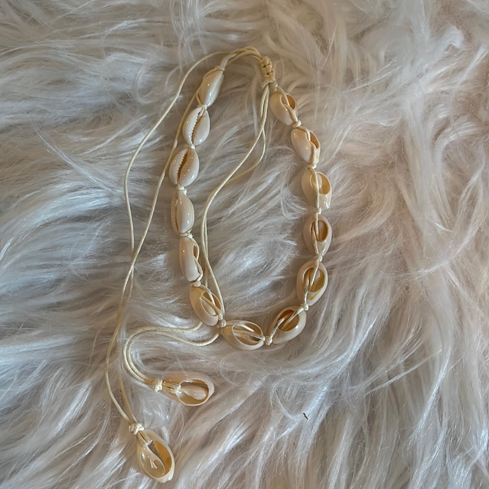 Puka shell necklace